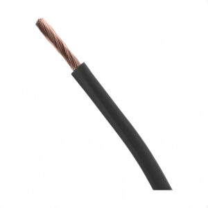 cable unipolar 1,5 mm negro por metro