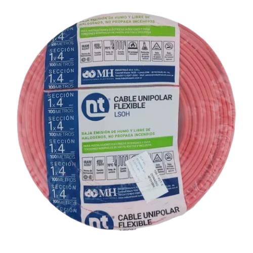 Cable Unipolar LSOH 16 mm - Rojo - Por Metro