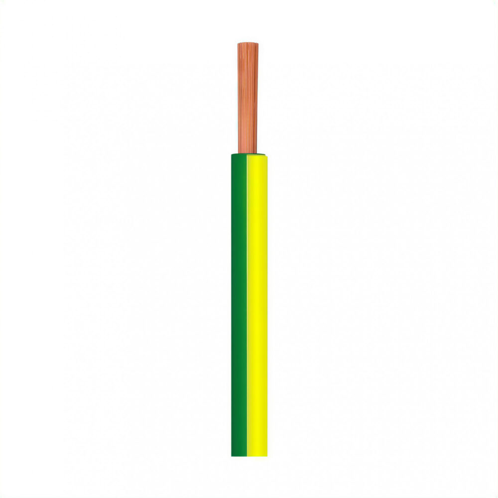 cable unipolar lsoh 10 mm verde/amarillo por metro