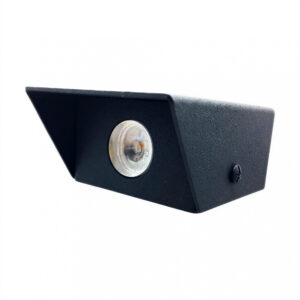 aplique spot con jabalina 1 luz negro gu10