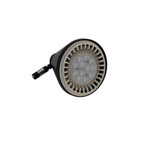 Cabezal Cónico para AR111/GU10 - Negro