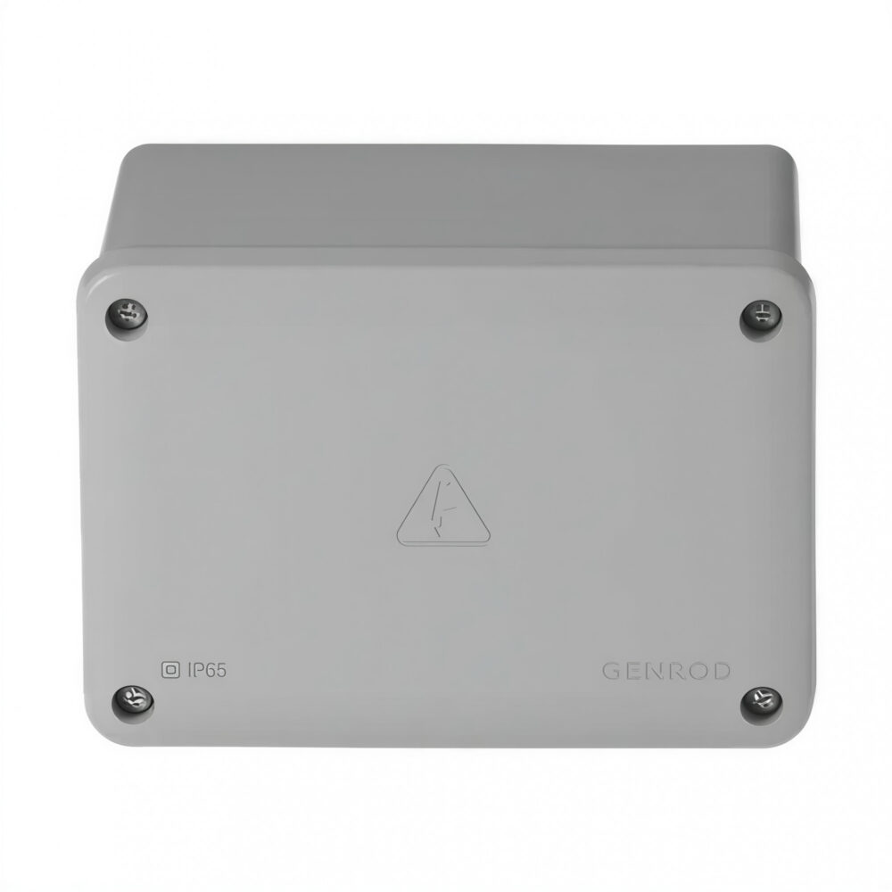 105701 caja estanca plástica ip65 115x165x110 mm gris — pvc