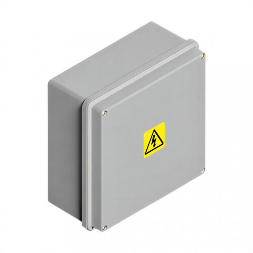 105703 caja estanca plástica ip65 165x165x110 mm gris | exterior