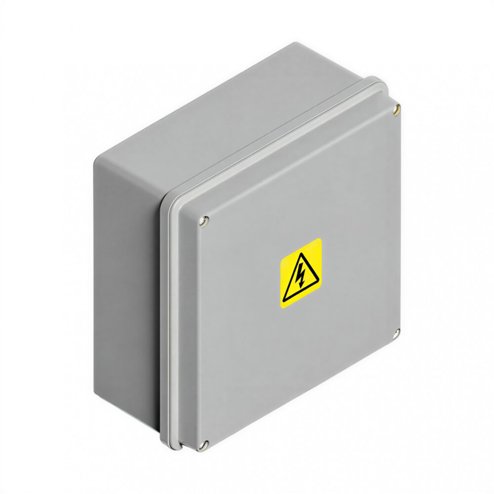 105705 caja estanca plástica ip65 210x210x135 mm gris