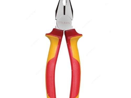 PINZA UNIVERSAL AISLADA TOLSEN 8" 1000V MANGO ANTIDESLIZANTE