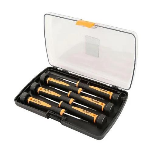 105781.jpg Kit Destornilladores de Precisión 6 Piezas Punta Magnética