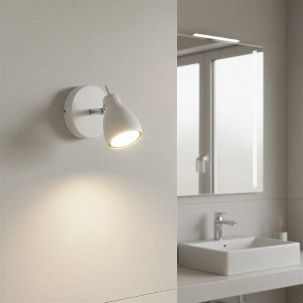 aplique led eclipse 22 w negro