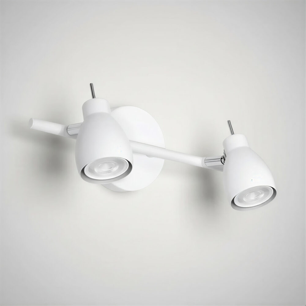 aplique led eclipse 22 w negro
