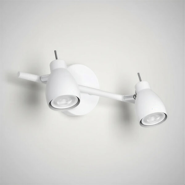 aplique led eclipse 22 w negro