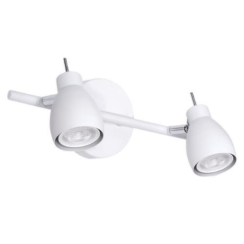 Aplique Cancún - 2 Luces - Blanco  - GU10