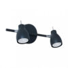 aplique led eclipse 22 w negro