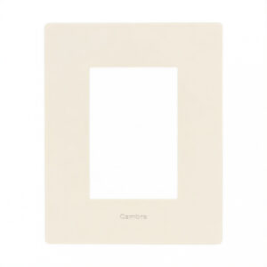106380 tapa arte policarbonato blanco 4 módulos con distanciador