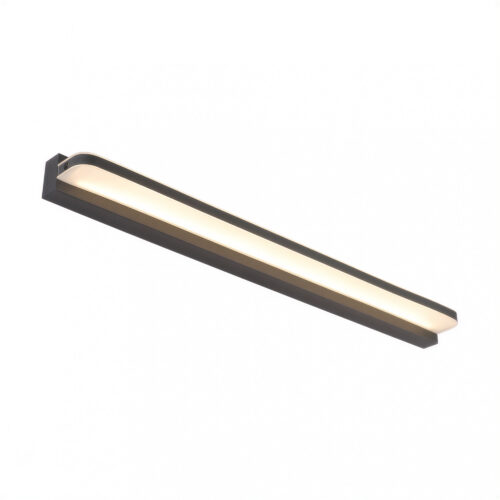 aplique led eclipse 22 w negro
