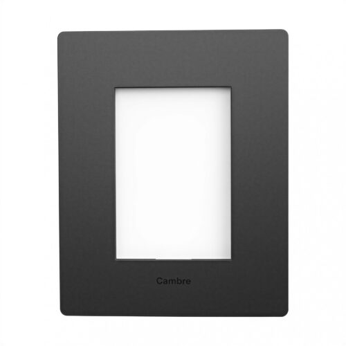 106933 tapa arte policarbonato gris 4 módulos con distanciador 106933 tapa arte policarbonato gris 4 módulos con distanciador