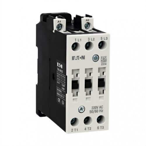 107001 contactor tripolar ac3 4 kw 32 a – control de motores