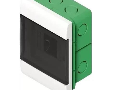 Caja de Embutir para 4 Módulos - Puerta Fume