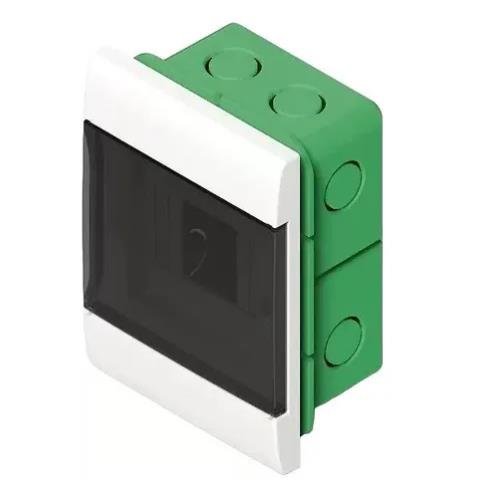 Caja de Embutir para 4 Módulos - Puerta Fume