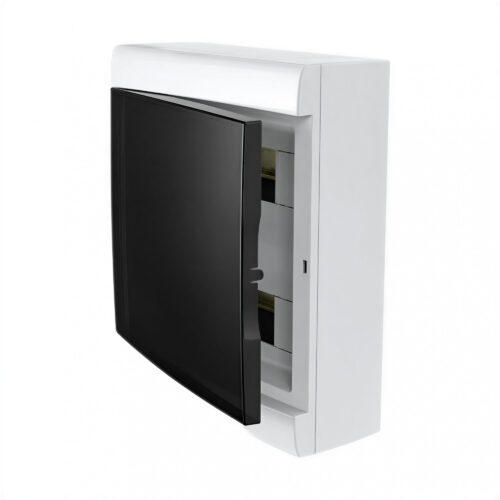 107084 caja exterior sobreponer 24 módulos din puerta fumé ip40 107084 caja exterior sobreponer 24 módulos din puerta fumé ip40
