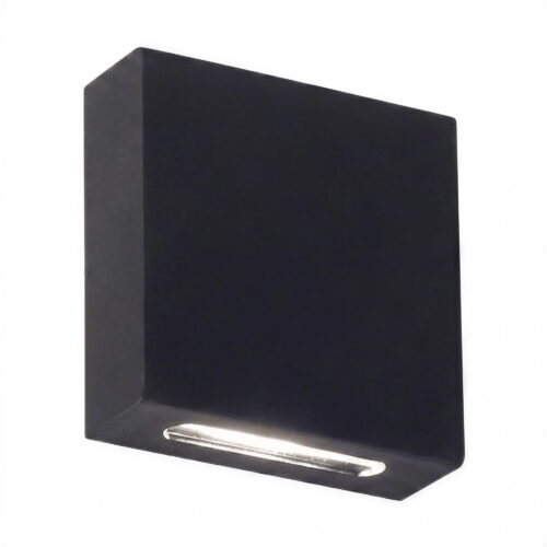 aplique bidireccional 2 luces negro g9