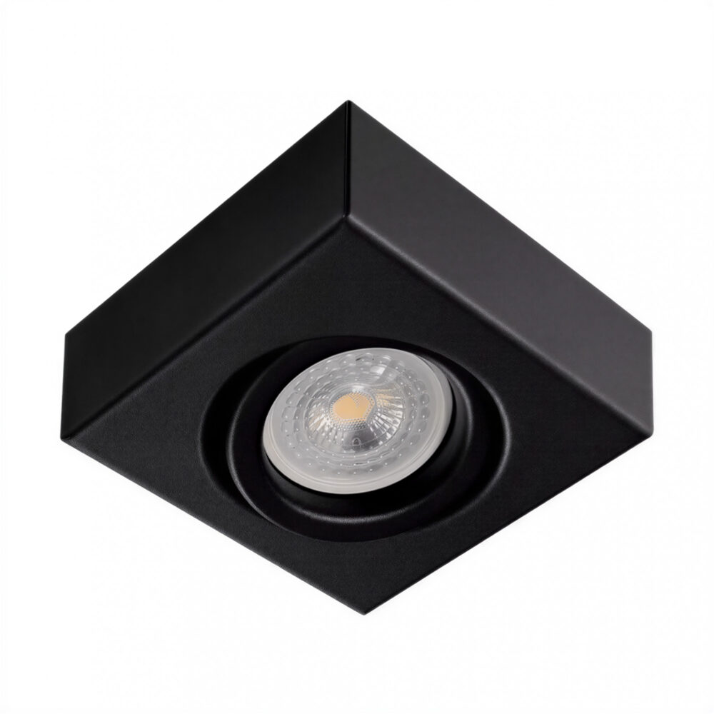 plafon 2 luces dicro 50w vacio color blanco
