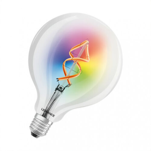 lampara led smart + wifi 6w rgb e27 filamento globo