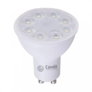 lampara dicro gu10 7w 100º gu10 3000k calida