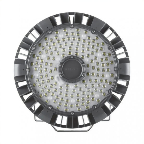 luminaria galponera 200w 90º 28000lm ip65 220v 5700k