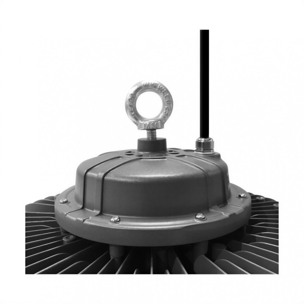 luminaria galponera 200w 90º 28000lm ip65 220v 5700k