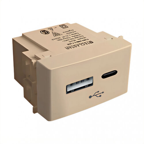 108949 modulo cargador usb + usb tipo c arena