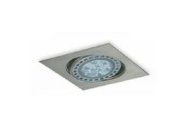 Embutido Cuadrado Móvil AR111 GU10 - Blanco