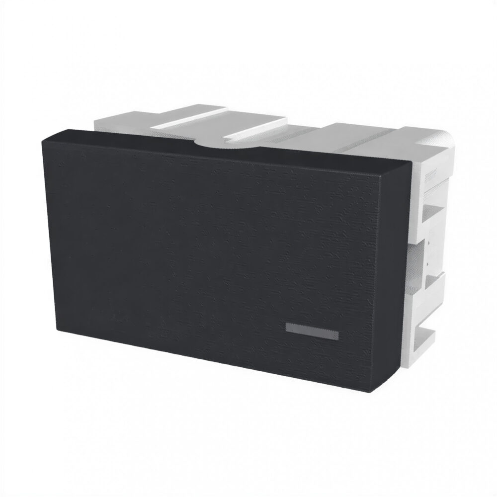 109919 modulo platinum interruptor unipolar combinacion negro 109919 modulo platinum interruptor unipolar combinacion negro