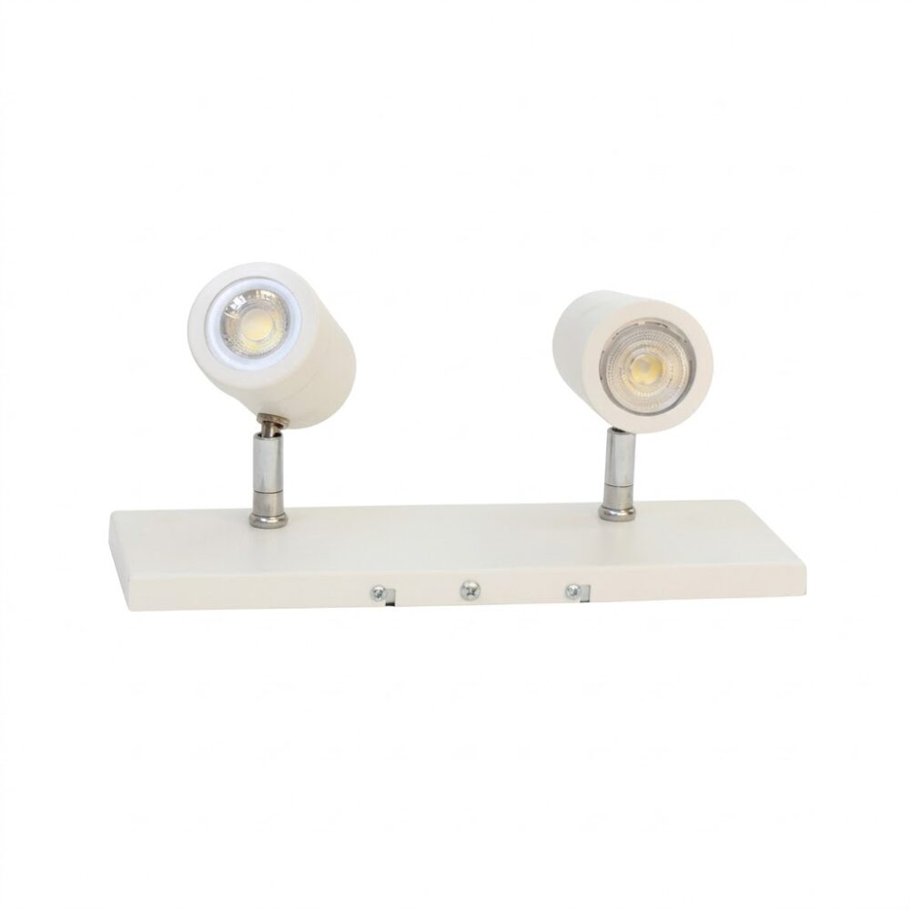 aplique mely 2 luces blanco gu10