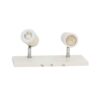 aplique mely 2 luces blanco gu10