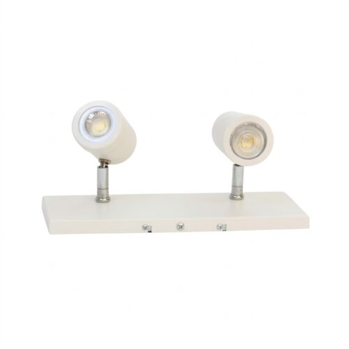 aplique mely 2 luces blanco gu10 aplique mely 2 luces blanco gu10
