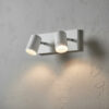 aplique led eclipse 22 w negro