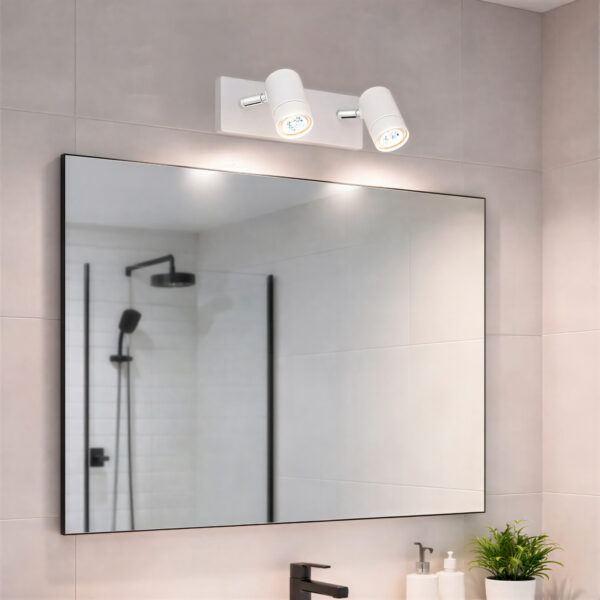 aplique led eclipse 22 w negro