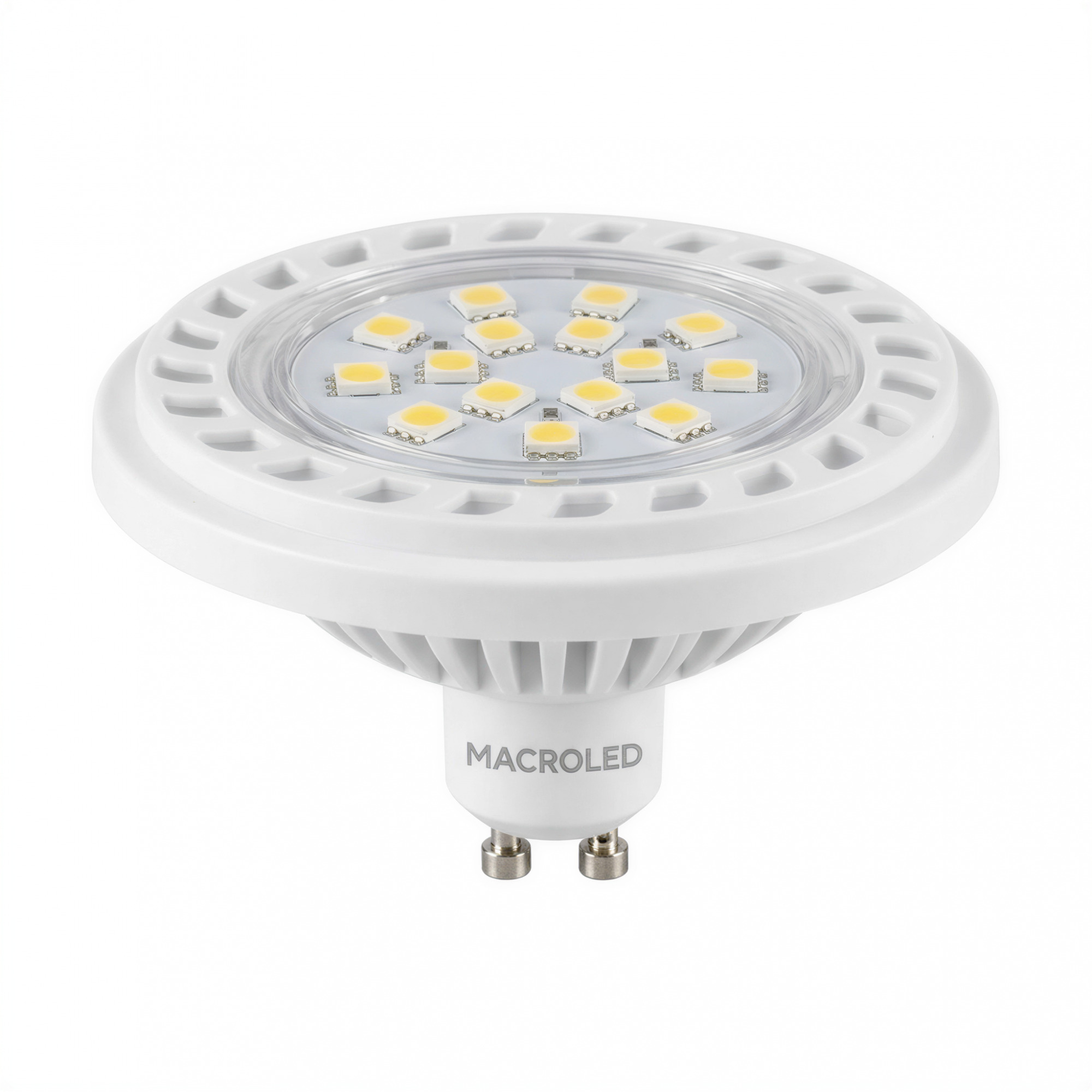 lampara dicro gu10 7w 100º gu10 3000k calida