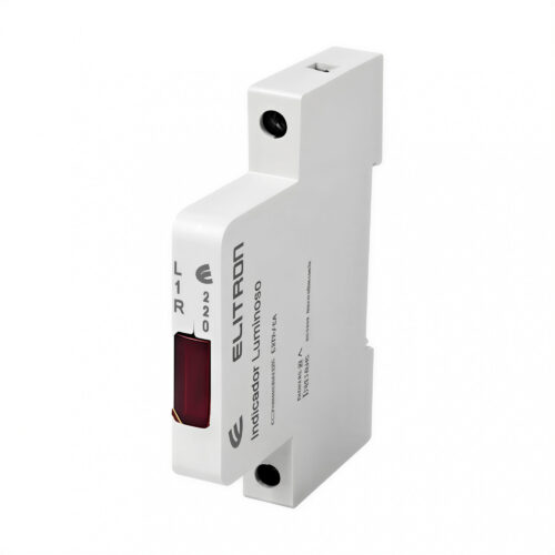 109966 indicador led rojo 220v 9mm riel din para tablero 109966 indicador led rojo 220v 9mm riel din para tablero