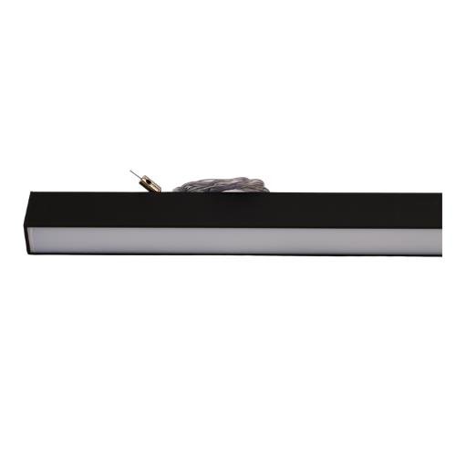Colgante Led Flow - 26 W - Luz Cálida - 1,41 M - Negro