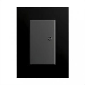 110241 tapa minimal negro satinado