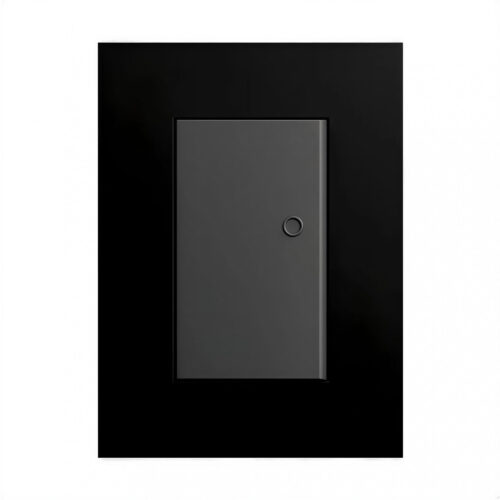 110241 tapa minimal negro satinado