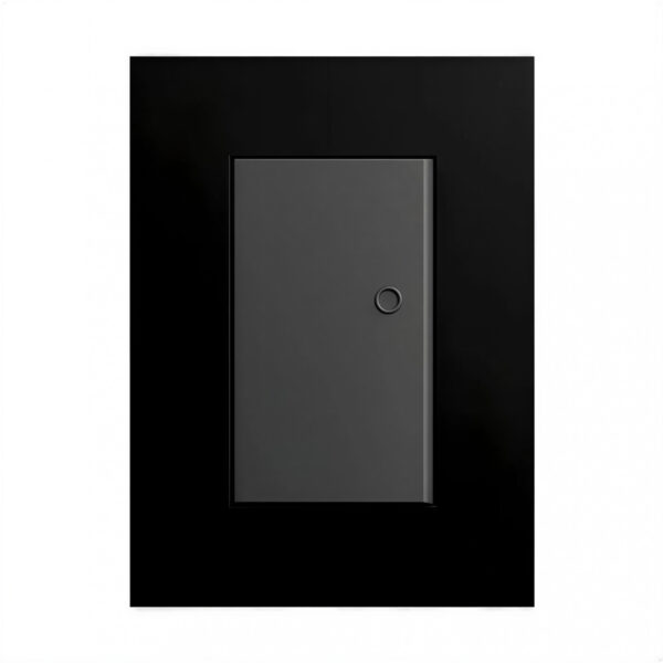 110241 tapa minimal negro satinado
