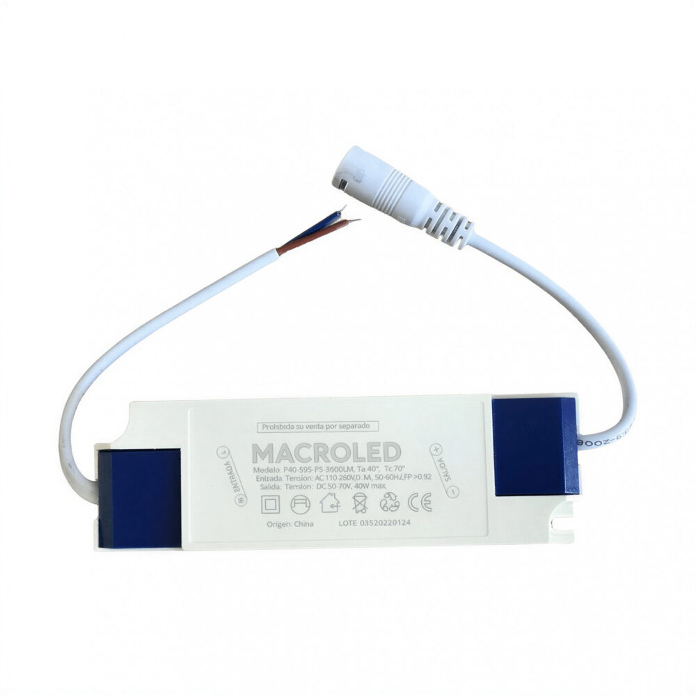 zocalo cableado para lampara gu10 20cm