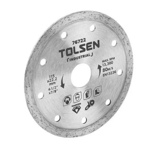 Disco Diamantado Corte Contínuo Tolsen 4"