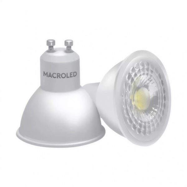 lampara dicro gu10 7w 100º gu10 3000k calida
