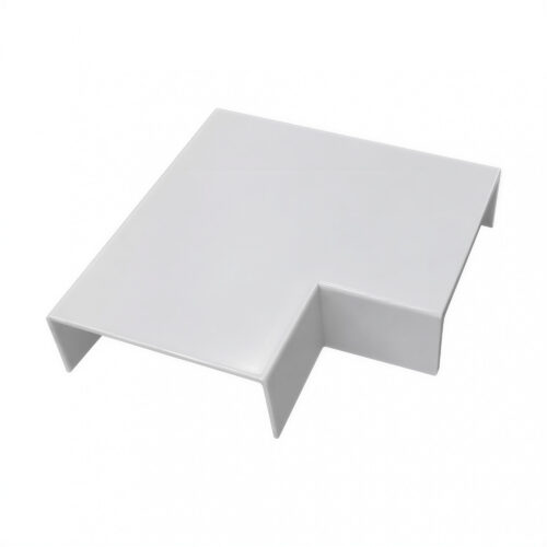 111232 curva plana 90° para cablecanal 100×50 – accesorio eléctrico