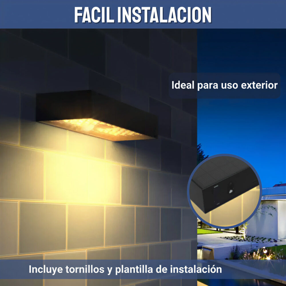 aplique led eclipse 22 w negro