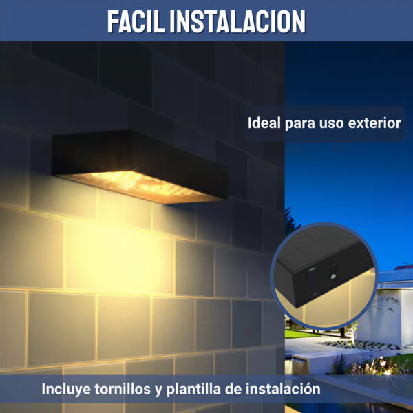 aplique led eclipse 22 w negro
