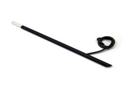 JABALINA PARA JARDIN VARITA II LARGA 220V ALUMINIO CON EFECTO RADIAL COLOR NEGRO