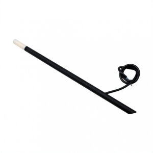 aplique spot con jabalina 1 luz negro gu10